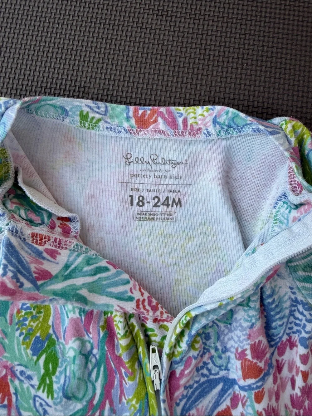 Lilly Pulitzer One-Piece in Multicolor Coral Print